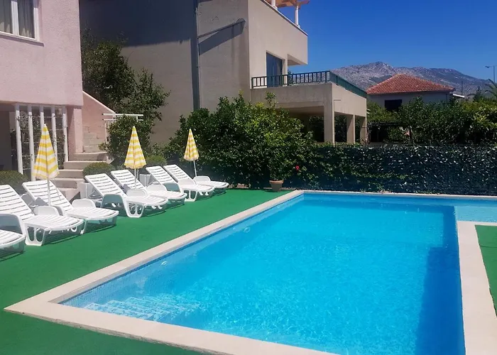 With Swimming Pool Orebic, Peljesac - 10166 אורביץ